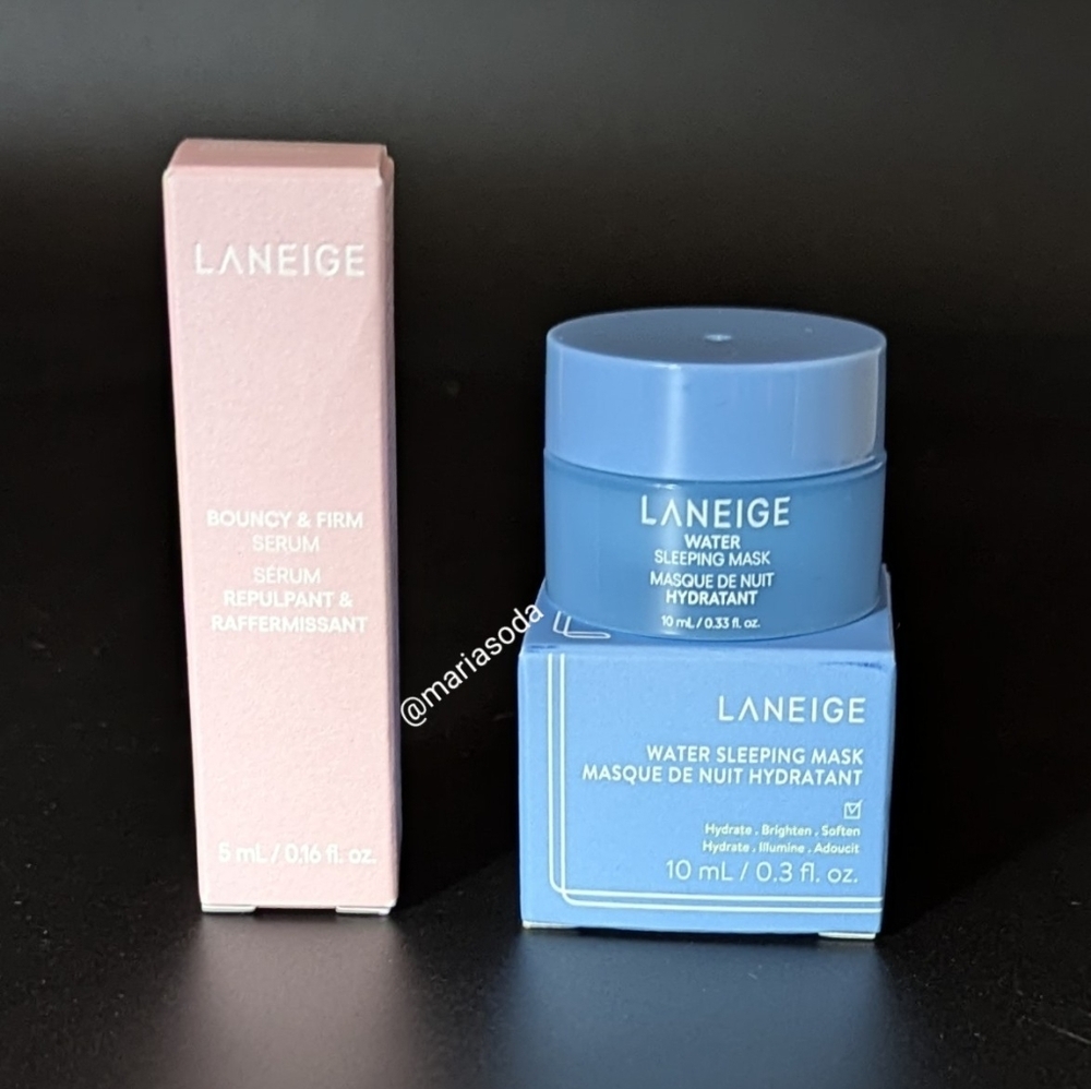 Bundle of 3 Laneige deluxe sample minis